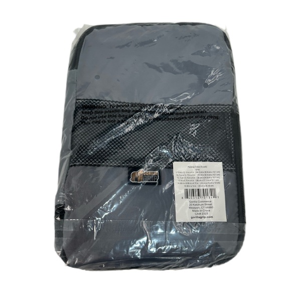 Gorilla Grip 6 piece set travel Packing Cubes - Picture 3 of 16